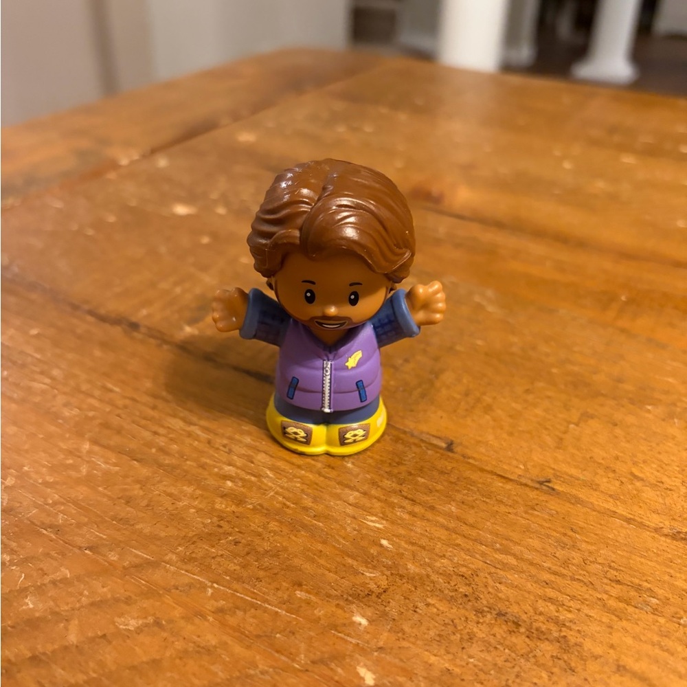 Fisher Price Little People dad/man in vest as is